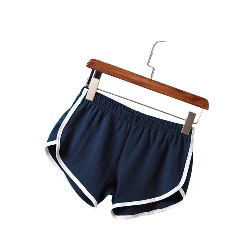 Women's High-Waist Fitness Sports Shorts – Yoga Running Cycling Hot Pants | S–XXXL (12 Colors)