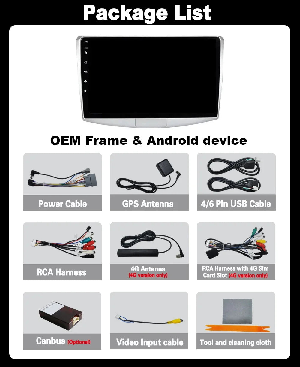 9" Android Car Stereo for VW Passat B7 B6 CC (2010–2015) — Wireless CarPlay, Android Auto, GPS, 5G WiFi