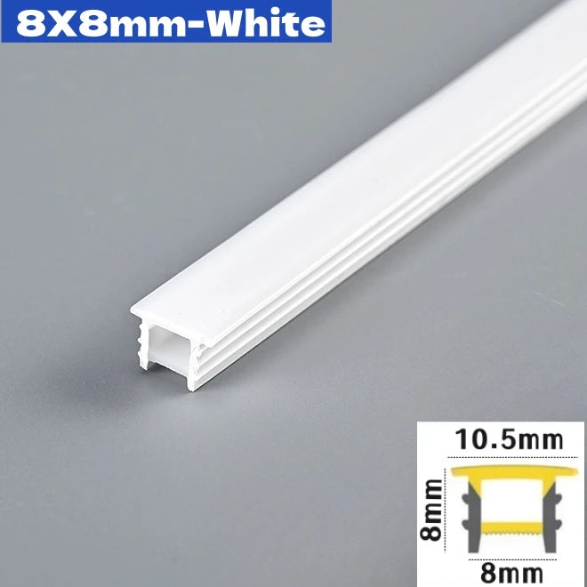 Flexible LED Neon Rope Diffuser Channel — WS2812B Compatible