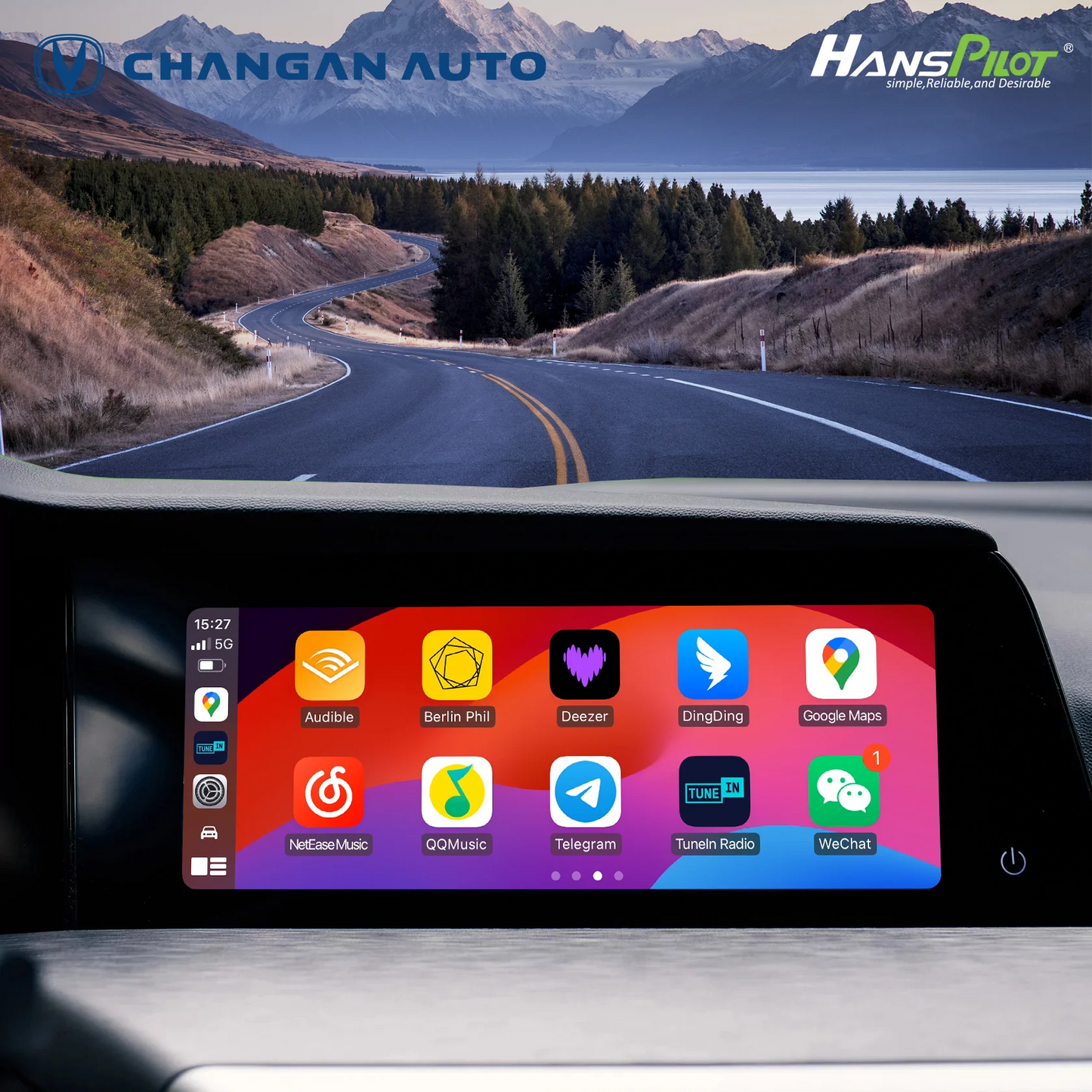 Carbit Link to Wireless CarPlay & Android Auto Adapter (NCP0036/NCP0039) — for Changan CS35 Plus, Hunter, Alsvin