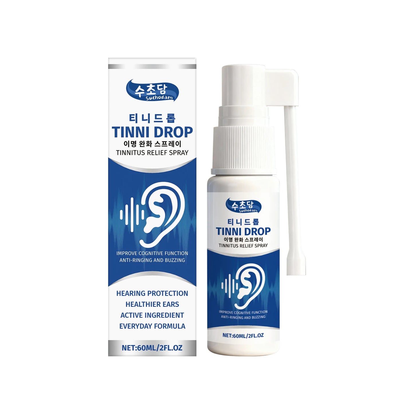 Ear Cleaning Spray 60ml — Earwax Removal & Gentle Ear Hydration Care