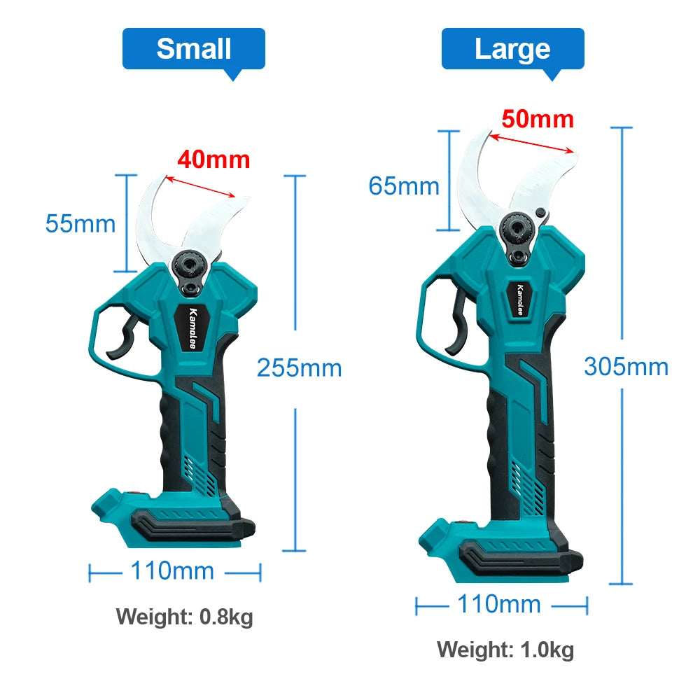 Kamolee 2.5 meter extension pole High branch saw suitable for electric scissors rechargeable chain saw 6-inch/8-inch hand saw