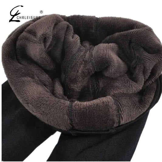 Women's Fleece-Lined High Waist Winter Leggings