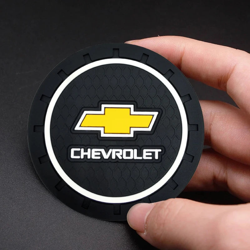 1/2pieces of anti slip rubber pads for car water bottles For Chevrolet Silverado Impala Malibu Equinox Cruze Tahoe/Suburban Aveo