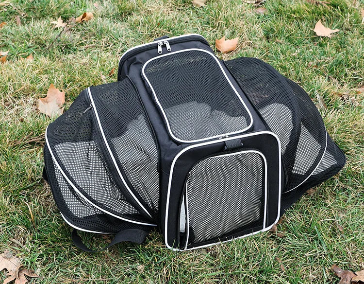 Expandable Pet Carrier Bag - Foldable Mesh Travel Carrier – photo 10