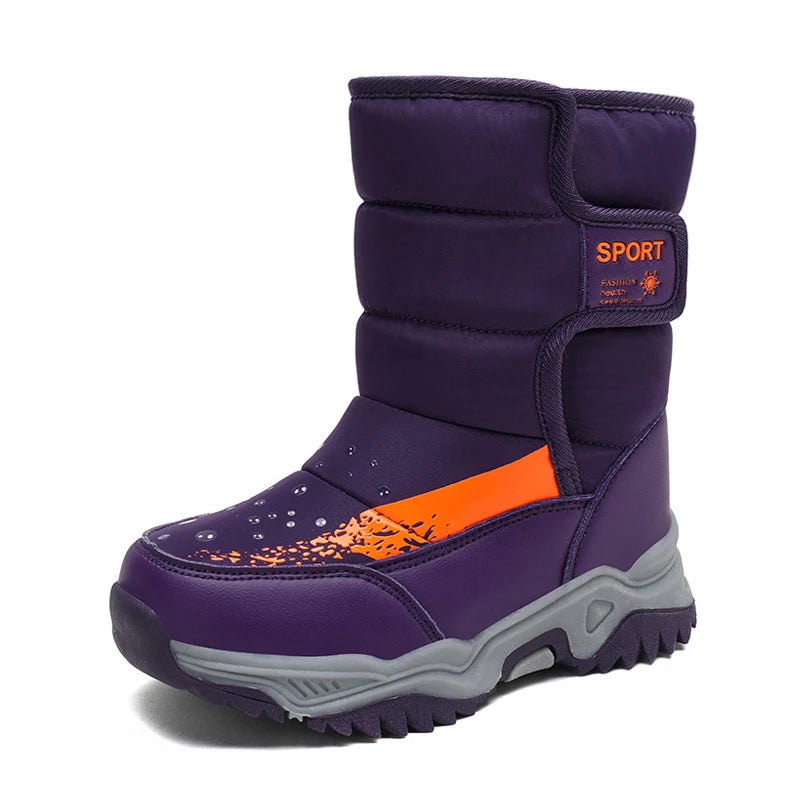 Girls Princess Snow Boots - Plush Lined High Winter Boots - photo 7