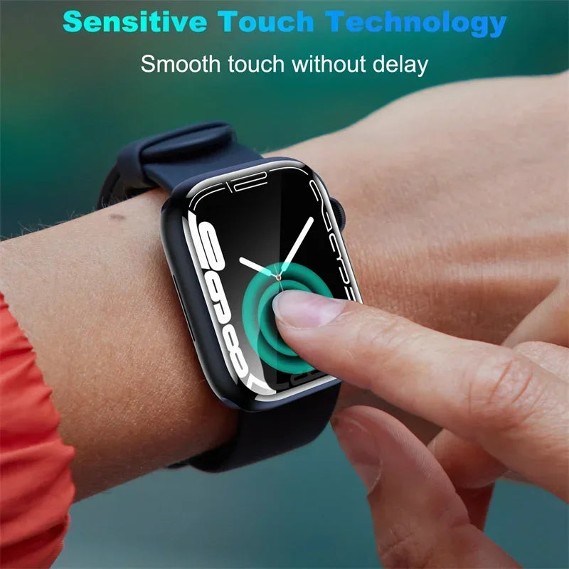 1-5PCS Screen Protector for Apple Watch 10 9 8 7 6 5 40MM 41MM 42MM 44MM 45MM 46MM Not Tempered Glass Film IWatch Ultra 2 49MM