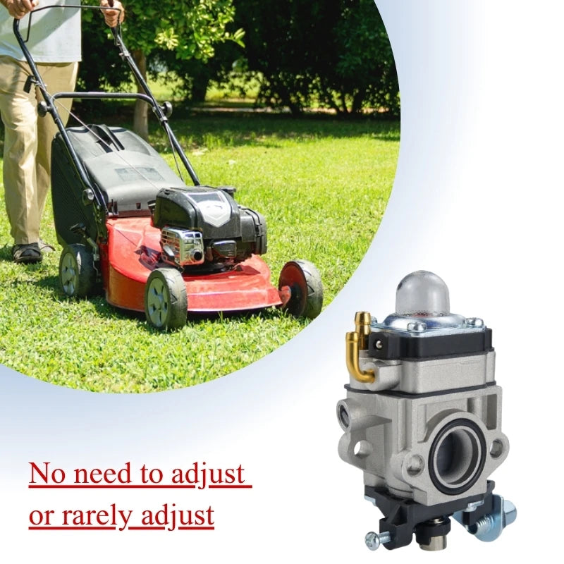 11mm Carburetor Carb 2-Stroke for 22cc 26cc 33cc 34cc Pocket Bikes Chainsaw Mower Hedge Trimmer Brush Cutter