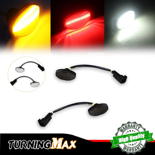 LED Side Marker Fender Lights for Ford F-150 Raptor SVT 2010–2014 (2-Pack)