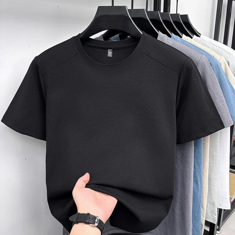 Men's Training Tee - Round Neck, Vented Sweat-Wicking Fabric