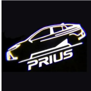 2Pcs Led Car Door Welcome Light Ghost Projector For Toyota Prius 20 30 50 XW20 XW30 XW50 2003-2017 2018 2019 2020 2021 2022 2023