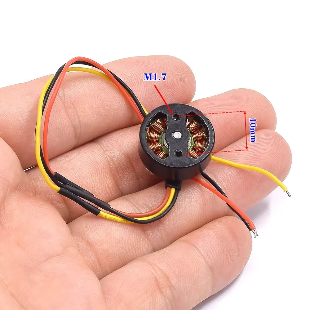 18mm 2S 7.4V Micro Mini 1503 Brushless Motor 3100KV High Speed A/B Propeller For RC Drone FPV Quadcopter UAV Aircraft Engine