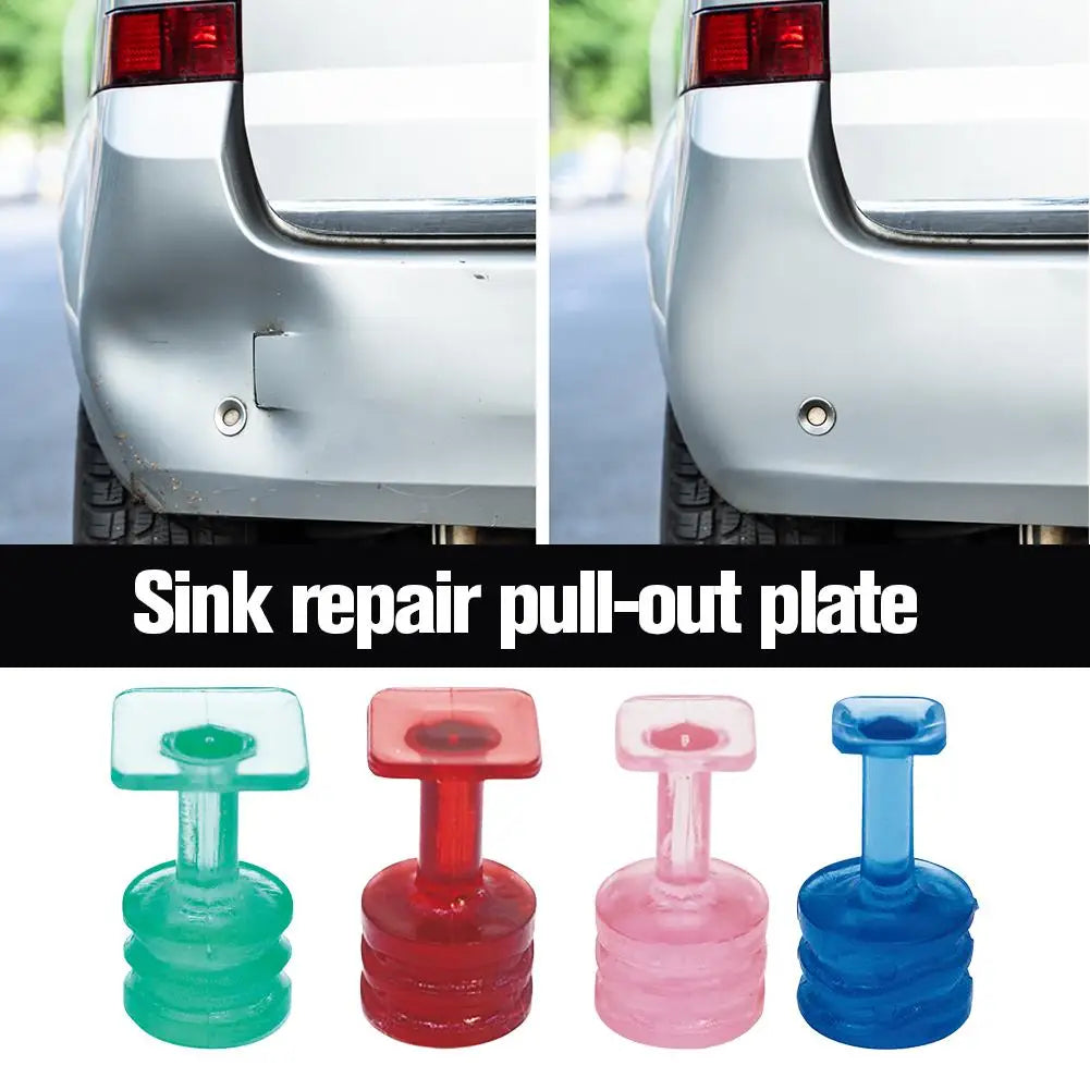 10/40pcs Glue Tabs Dent Removal Tools Dent Removal Tool Auto Paintless Dent Repair Glue Tabs Auto Maintenance Tools For Car Body