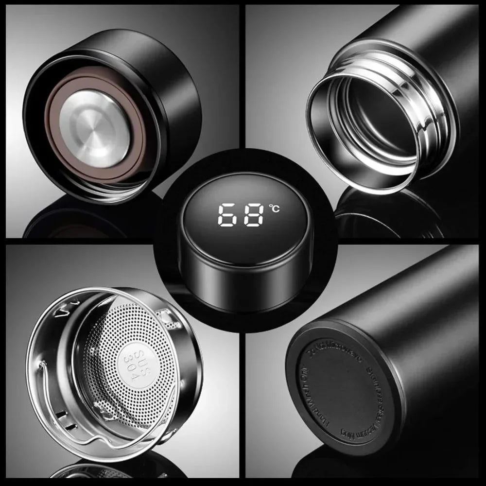 200ml Mini Thermos Cup Double Layer Vacuum Insulation 12 Hours Heat Preservation304Stainless Steel Metal CupOutdoor Portable Bag