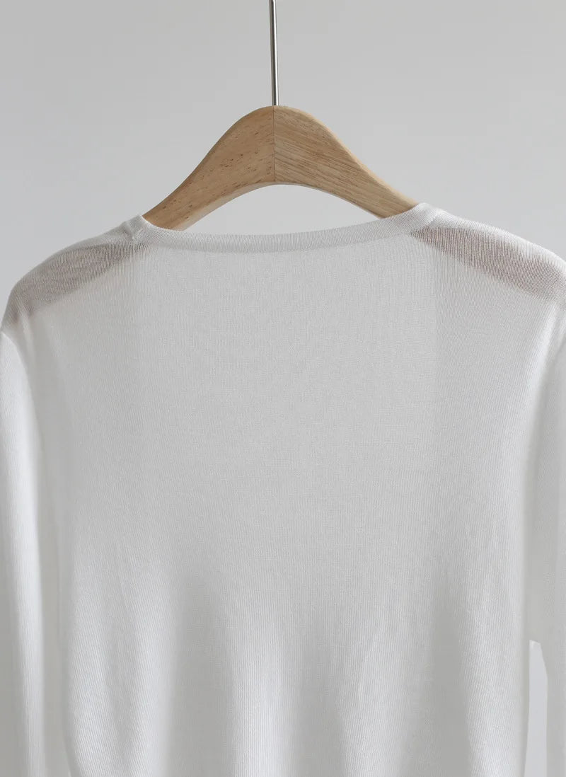 Women's short sleeve knit cardigan, cropped — view 8 of 16