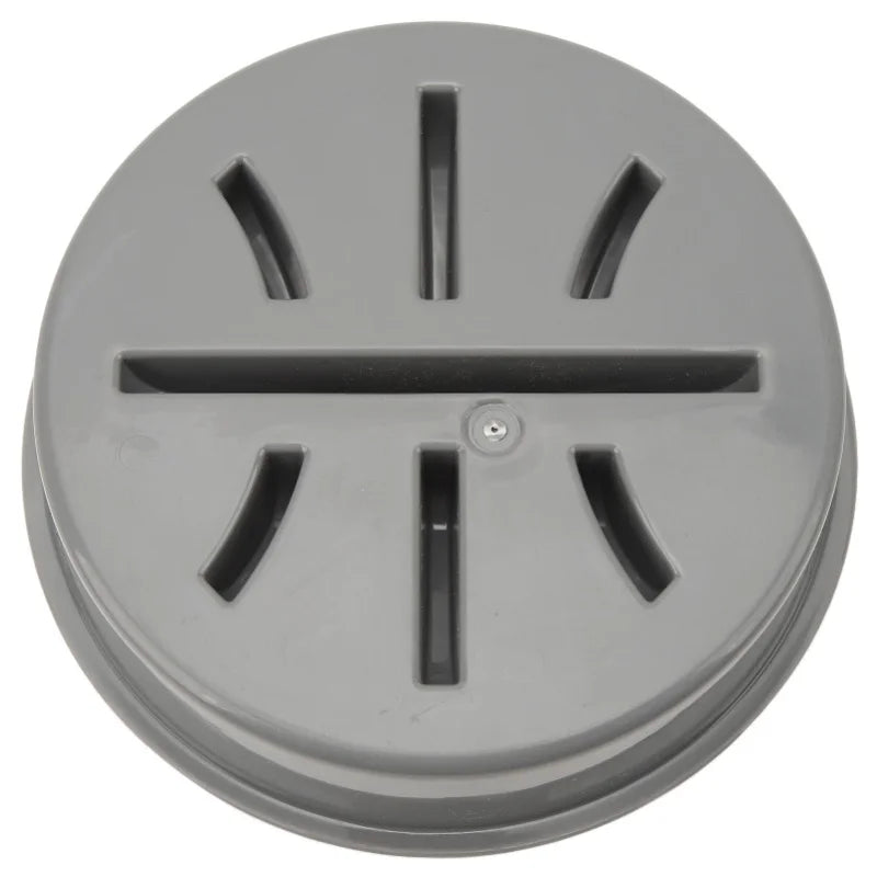 Gray Slow Feeder Dog Bowl - Raised Ridge Pattern Feeding Dish - photo 5