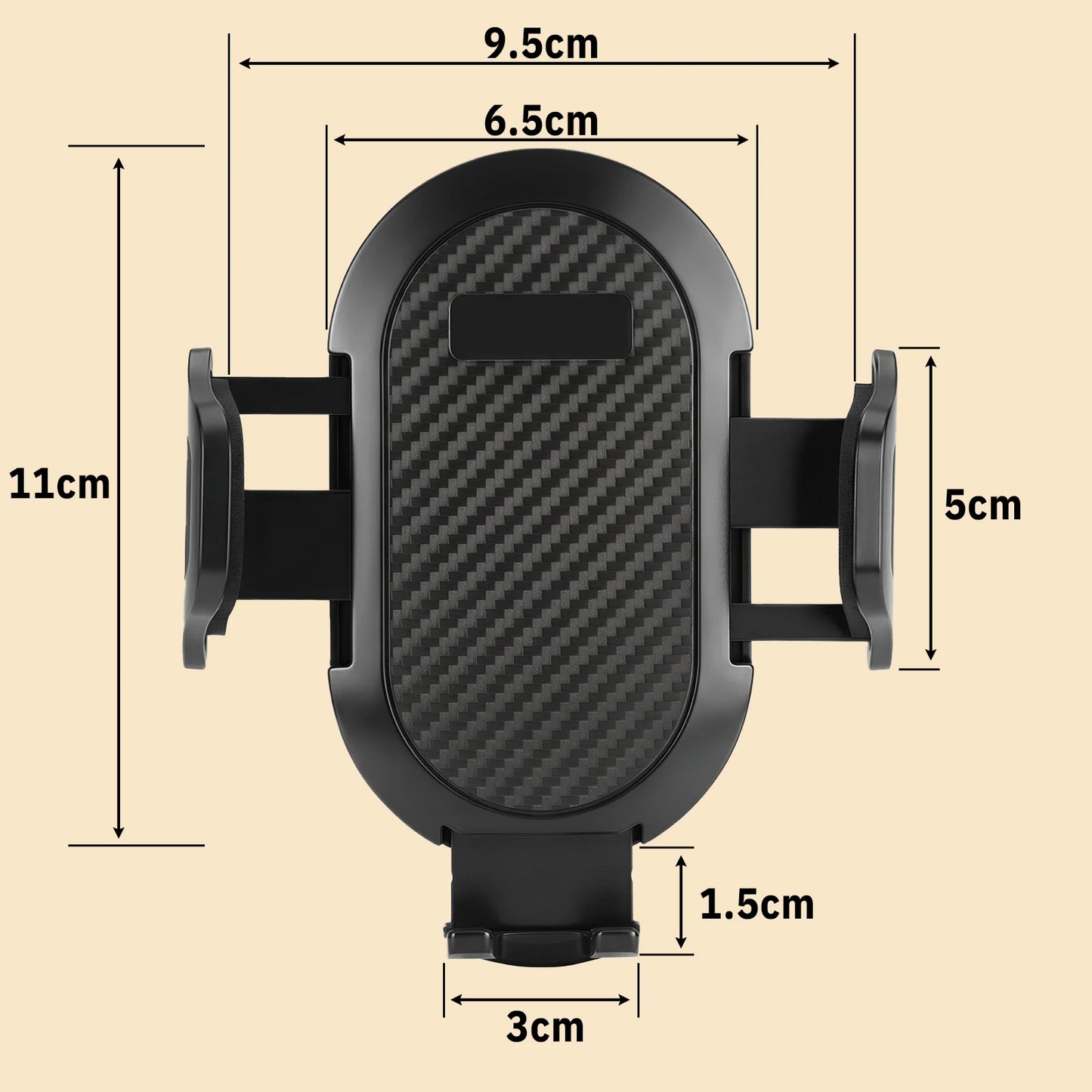 Magnetic Phone Mount with Wireless Charging for Ford F-150 Raptor 2019–2020