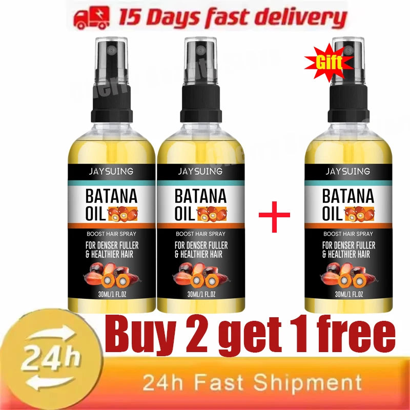 Batana Oil Hair Growth Serum Spray Repair Hair Nourish Root Regrowth Hair Anti Hair Loss Essence Men Women Hair Care Products