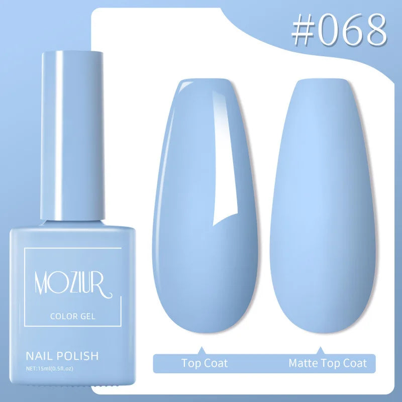 Colorful Hot Sale Uv Gel Nail Polish Set Soak Off Gel Nail Polish 15ml Professional Nail Gel Polishes