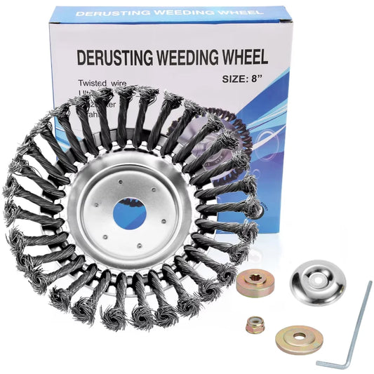 6/8/10 Inch Steel Weed Brush Trimmer Head for Brush Cutter Lawn Mower