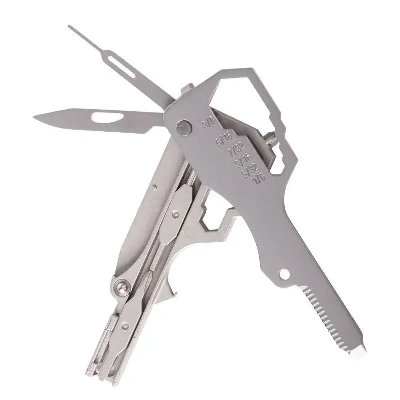 Mini Multifunctional Keychain Tool Card Stainless Steel Emergency Repair Tool Drone Repair Tool Essential Outdoor and Home Use