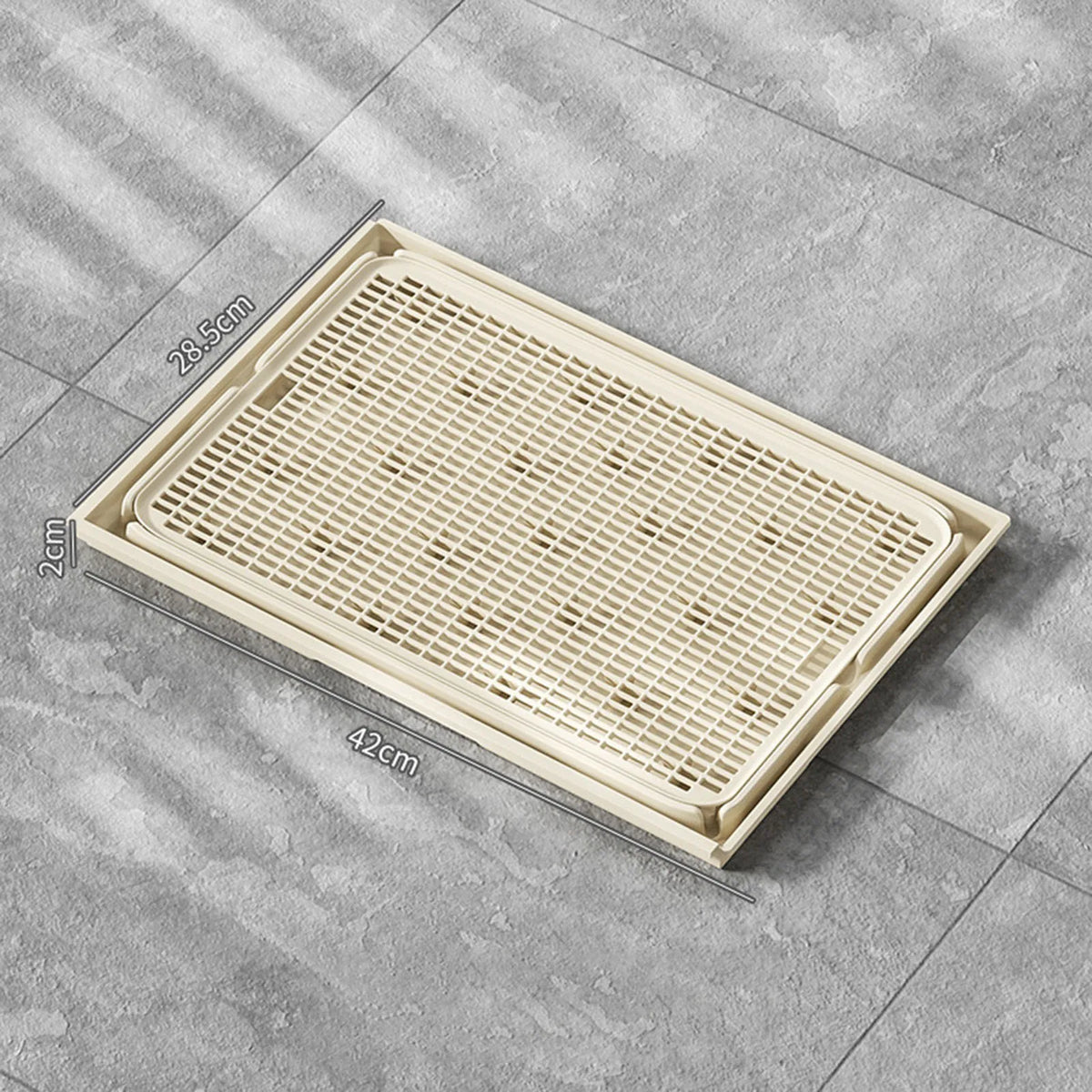 Cat Litter Trapping Mat - Waterproof Non-Slip Litter Box Mat – photo 4