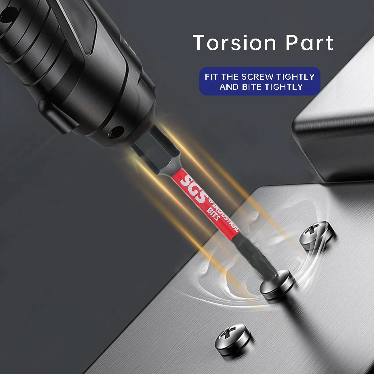 Titan Impact Universal Ph2 Magnetic Impact Bit, 150mm Extended Length, High-Strength S2 Steel, 1/4" Universal Hex Shank, Compatible with Electric Screwdrivers and Drills, Specialized Power Tool Set for Furniture Assembly / Au
