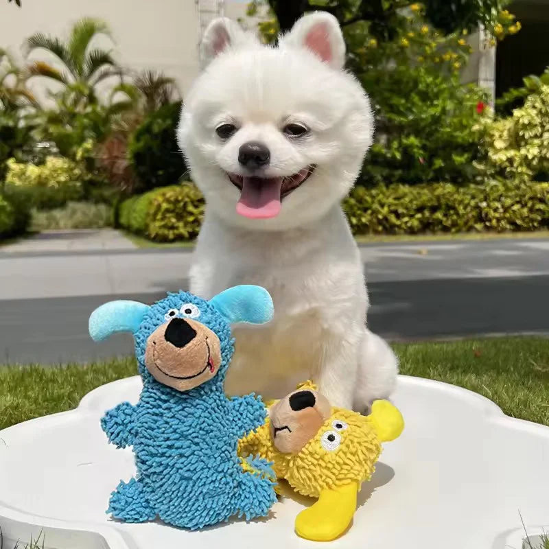 Squeaky Plush Chew Toy - Self-Play for Small & Medium Dogs – photo 5