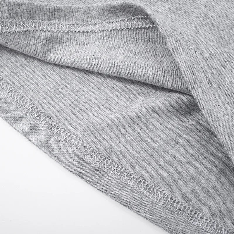 Fashion Casual Solid Gray Cropped T-shirt 2026 Woman Clothes O-neck Corset Tops Streetwear Girls Spring Summer Short Tee Shirts