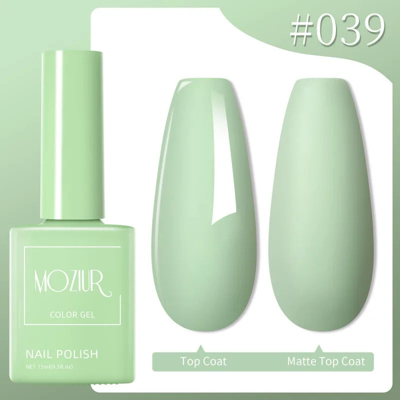 Colorful Hot Sale Uv Gel Nail Polish Set Soak Off Gel Nail Polish 15ml Professional Nail Gel Polishes