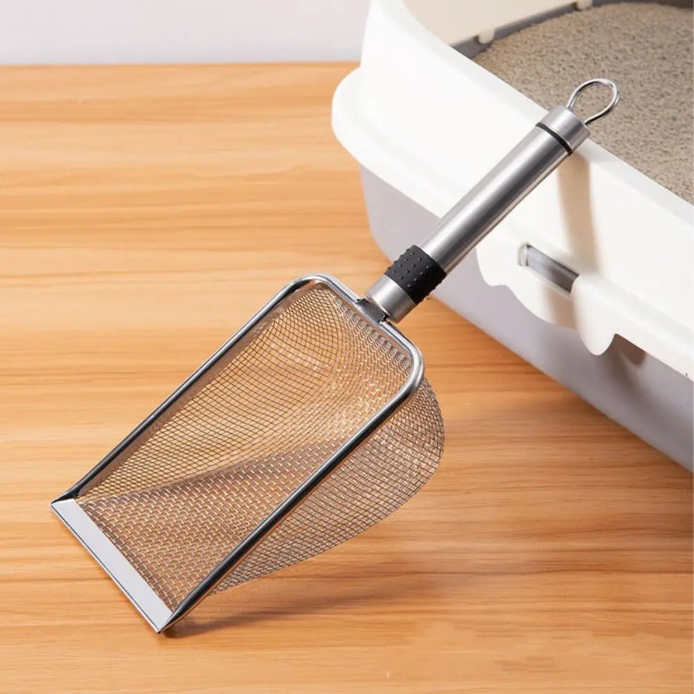 Aluminum Alloy Cat Litter Scoop - Durable Metal Handle – photo 10