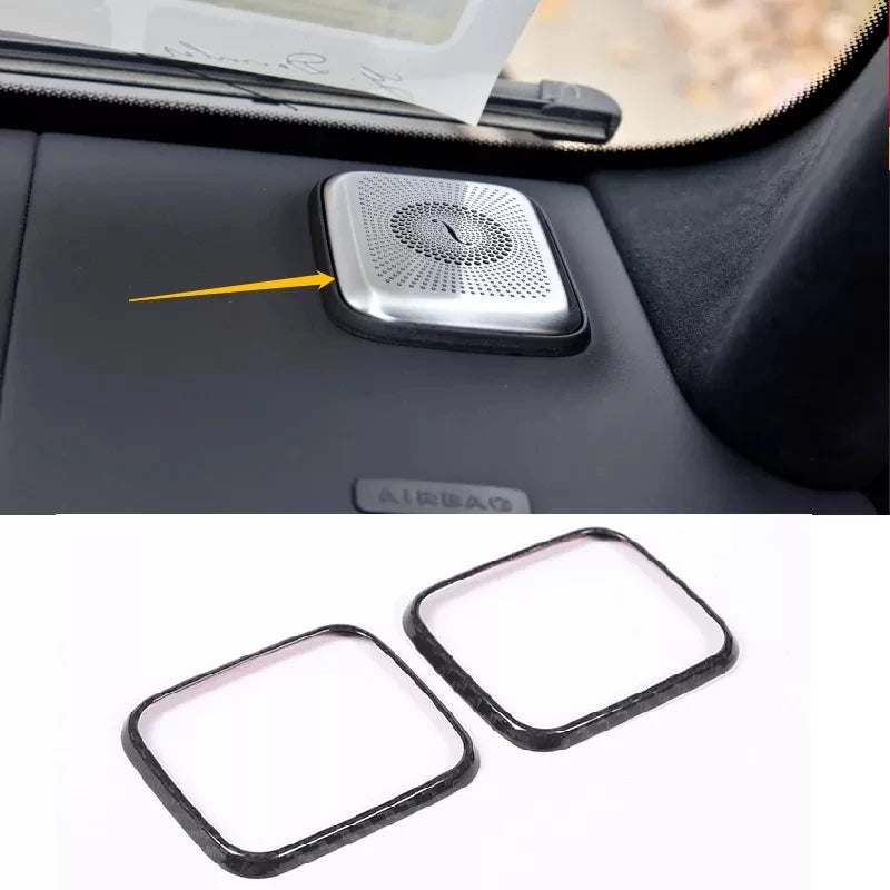 Dry Carbon Fiber Shift Panel Cover for Mercedes G-Class 2019-2023