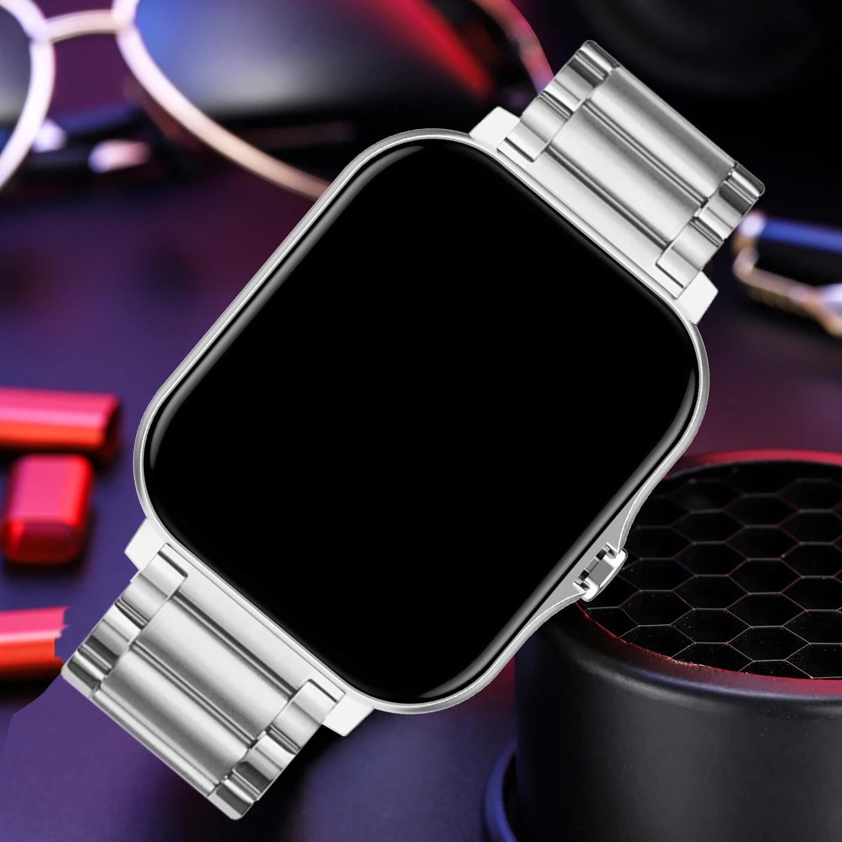 NEW 2026 Fashion SmartWatch Android Phone 2.01" Color Screen Full Touch Custom Dial Watch Women Bluetooth Call Smart Watch Men
