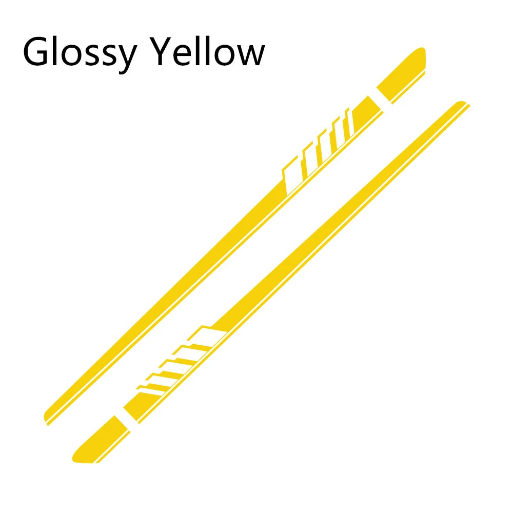 Car Side Line Vinyl Decal – Compatible with Mercedes-Benz W203 W204 W205 W212, C-Class, GLC, CLA, GLA