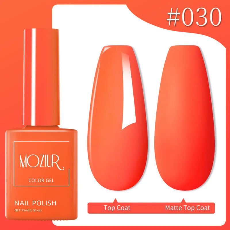 Colorful Hot Sale Uv Gel Nail Polish Set Soak Off Gel Nail Polish 15ml Professional Nail Gel Polishes
