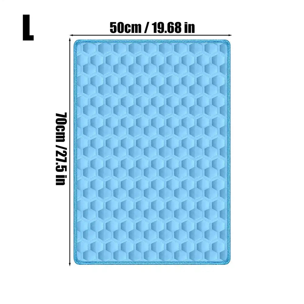 Extra Large Dog Cooling Mat - Summer Ice Pad Blanket – photo 10