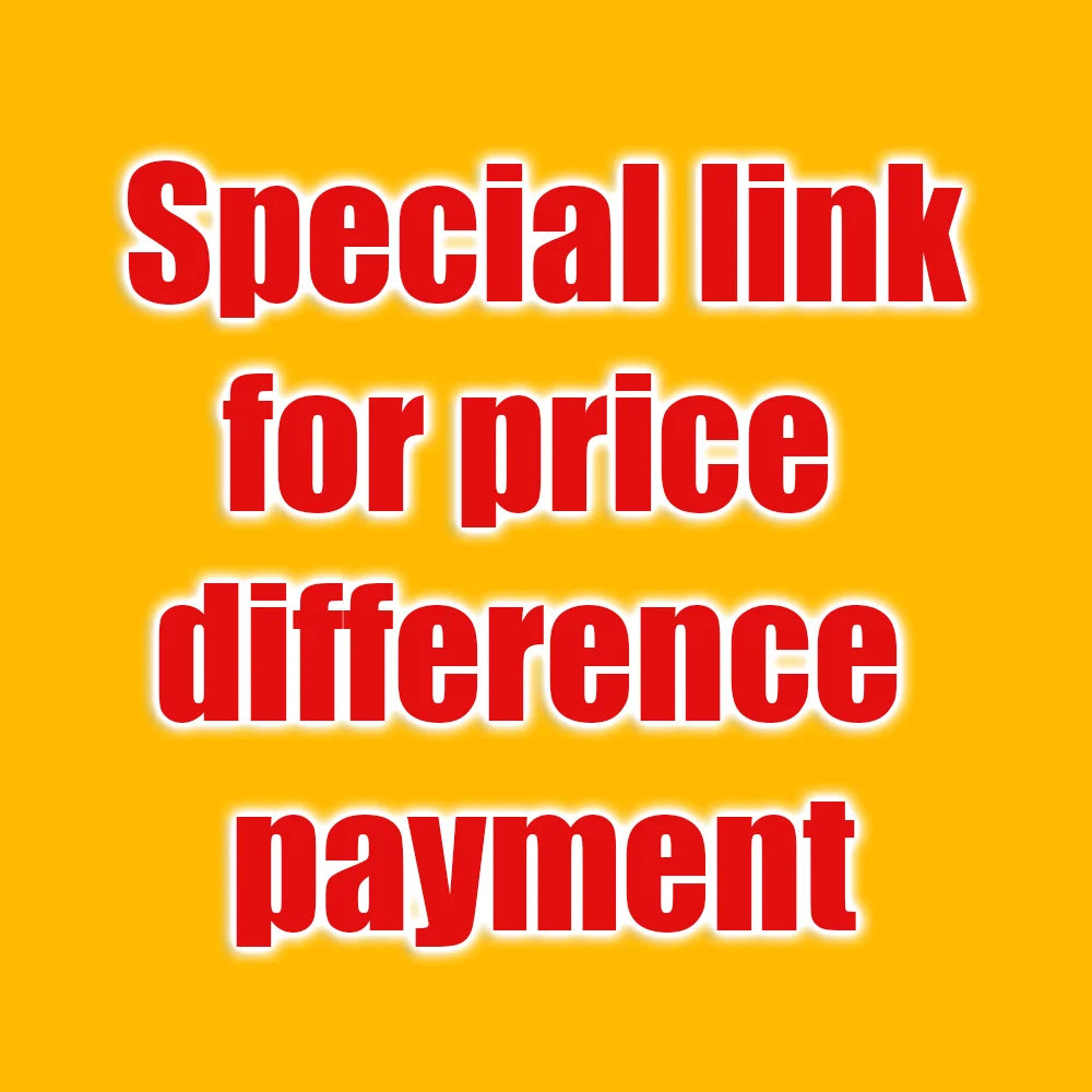 Price Difference Payment Link — Customer Service Use Only