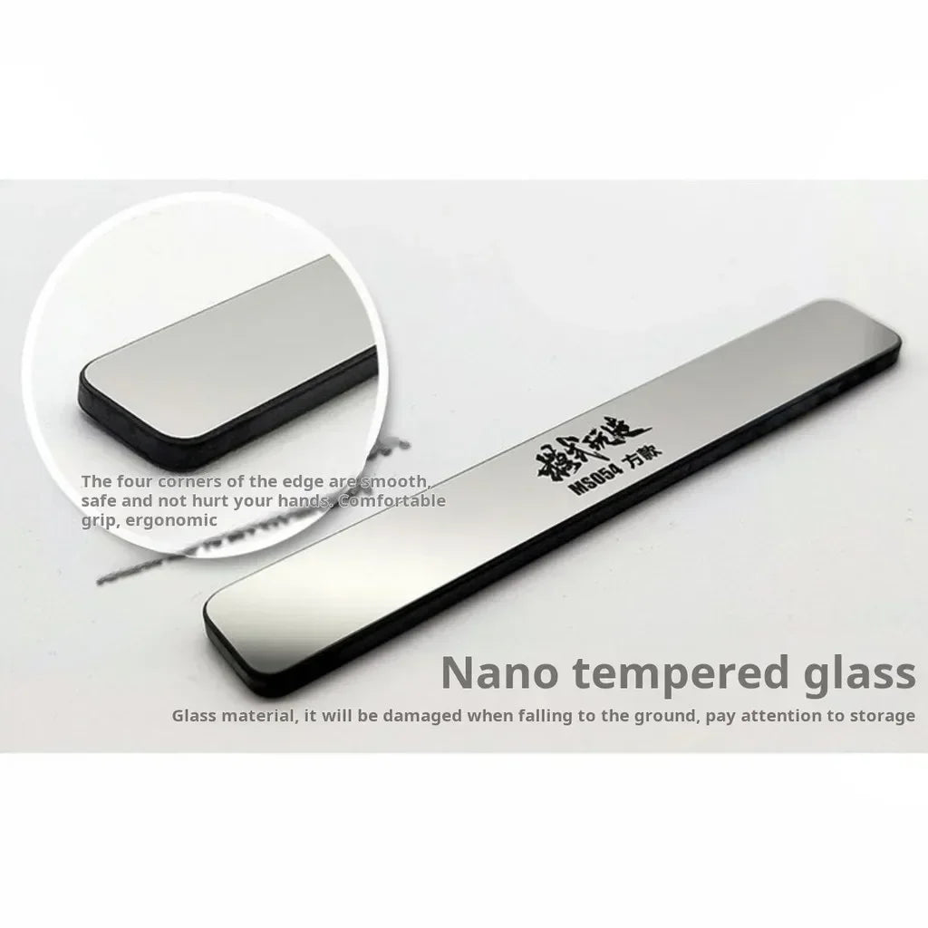 MS054 13.5x90mm Model Mirror Polished Glass File Assembly Model Building Tools for Gundam Military Grinded Tool Hobby DIY