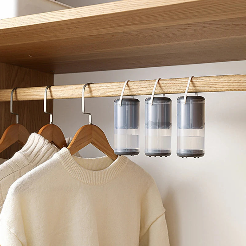 Hanging Wardrobe Dehumidifier Box with Vented Design - view 2