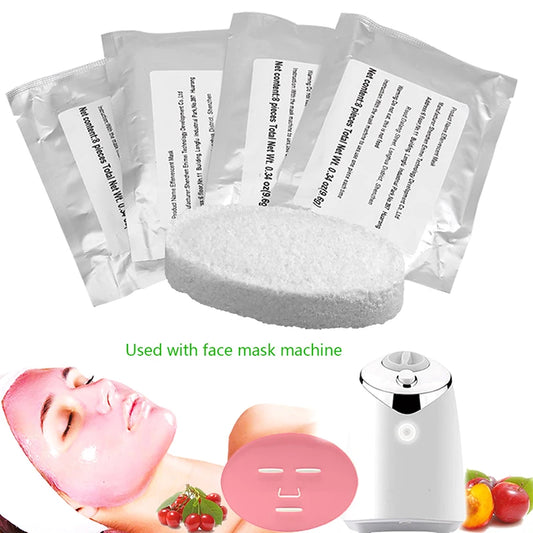 8/16/32pcs/set Collagen Face Mask Capsules Effervescent Tablets For DIY Natural Fruit Vegetable Facial Mask Maker Accessory Skin, women