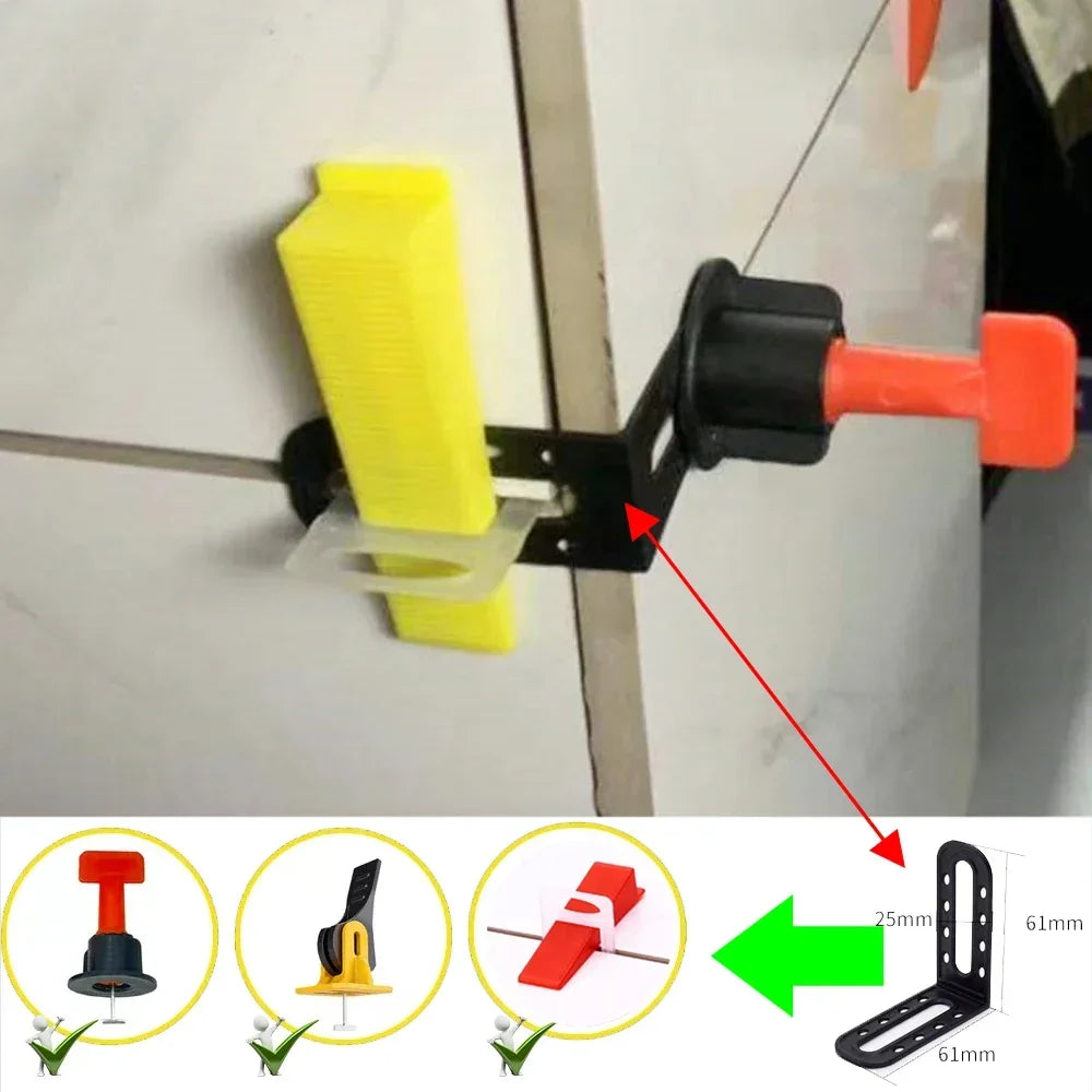 Tile Leveling System 25 Pc, Male Angle Spacers & Levelers