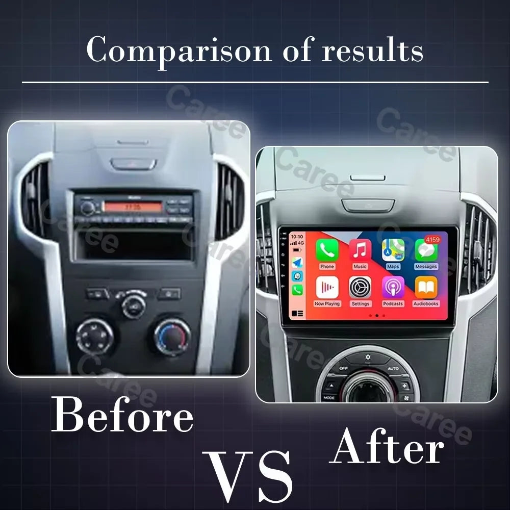 Android 15 Carplay Car Radio Multimedia For Chevrolet TrailBlazer 2012 - 2016 S-10 S10 Colorado For Isuzu D-Max DMAX Stereo WIFI