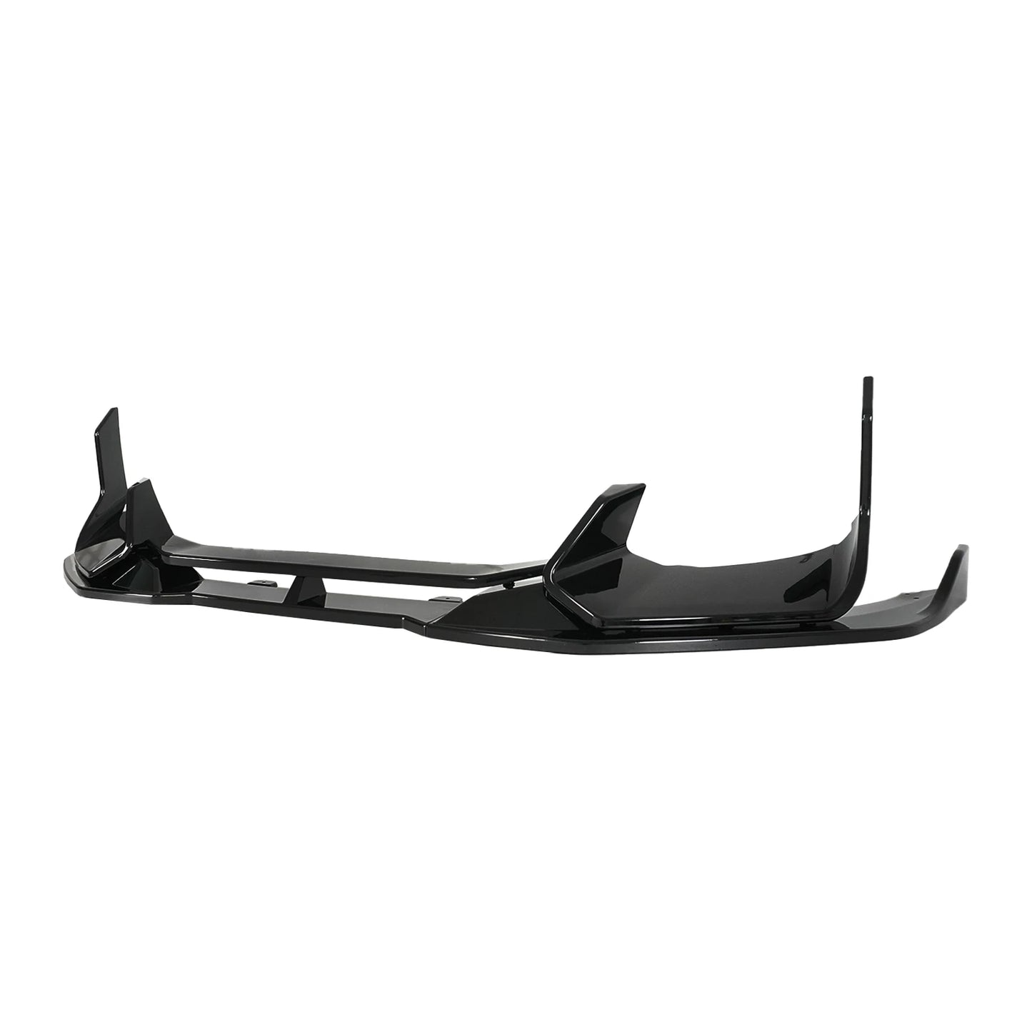 For Kia Stinger 2026-2026 A Set Of Front Bumper Lip Ad Style Car Accessories Carbon Fiber Painted Glossy Black Body Kit
