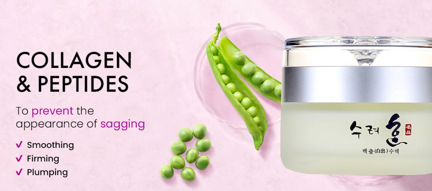 Ouhoe Collagen & Peptide Anti-Wrinkle Firming Face Cream 50g – Deep Hydration, Fine Line Fading, Lifting & Whitening | Korean Skin Care