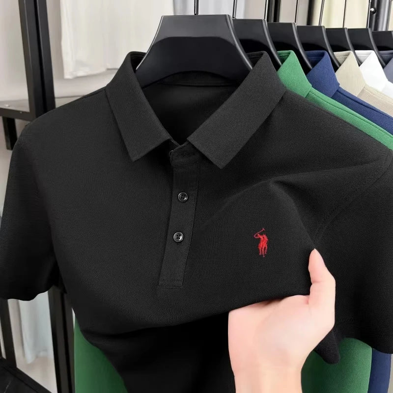 Men's Quick-Dry Polo Shirt — Breathable Summer Business Casual