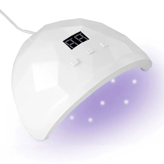 UV Nail Dryer Lamp for Gel Polish Curing - Home & Salon Use