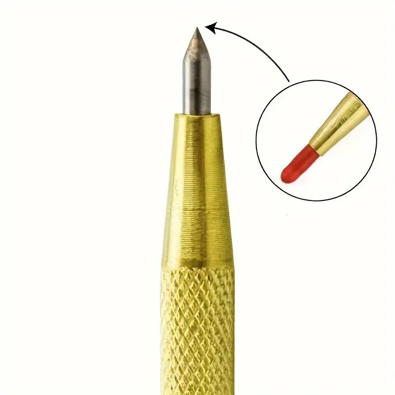 Diamond Tip Scribe Pen for Glass, Tile and Metal, 2 or 5 Pack