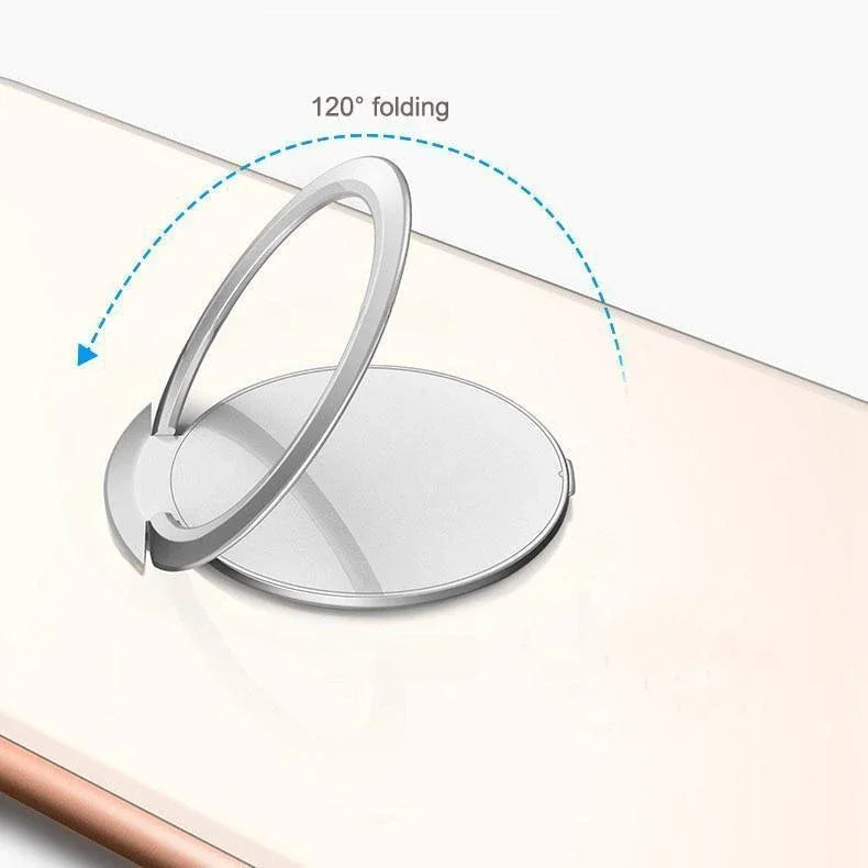 Mobile Phone Socket Holder Telephone Magnetic Car Bracket Stand Finger Ring
