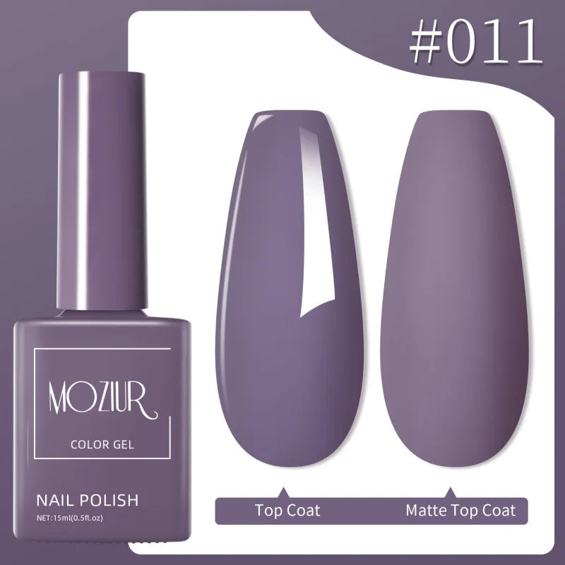 Colorful Hot Sale Uv Gel Nail Polish Set Soak Off Gel Nail Polish 15ml Professional Nail Gel Polishes