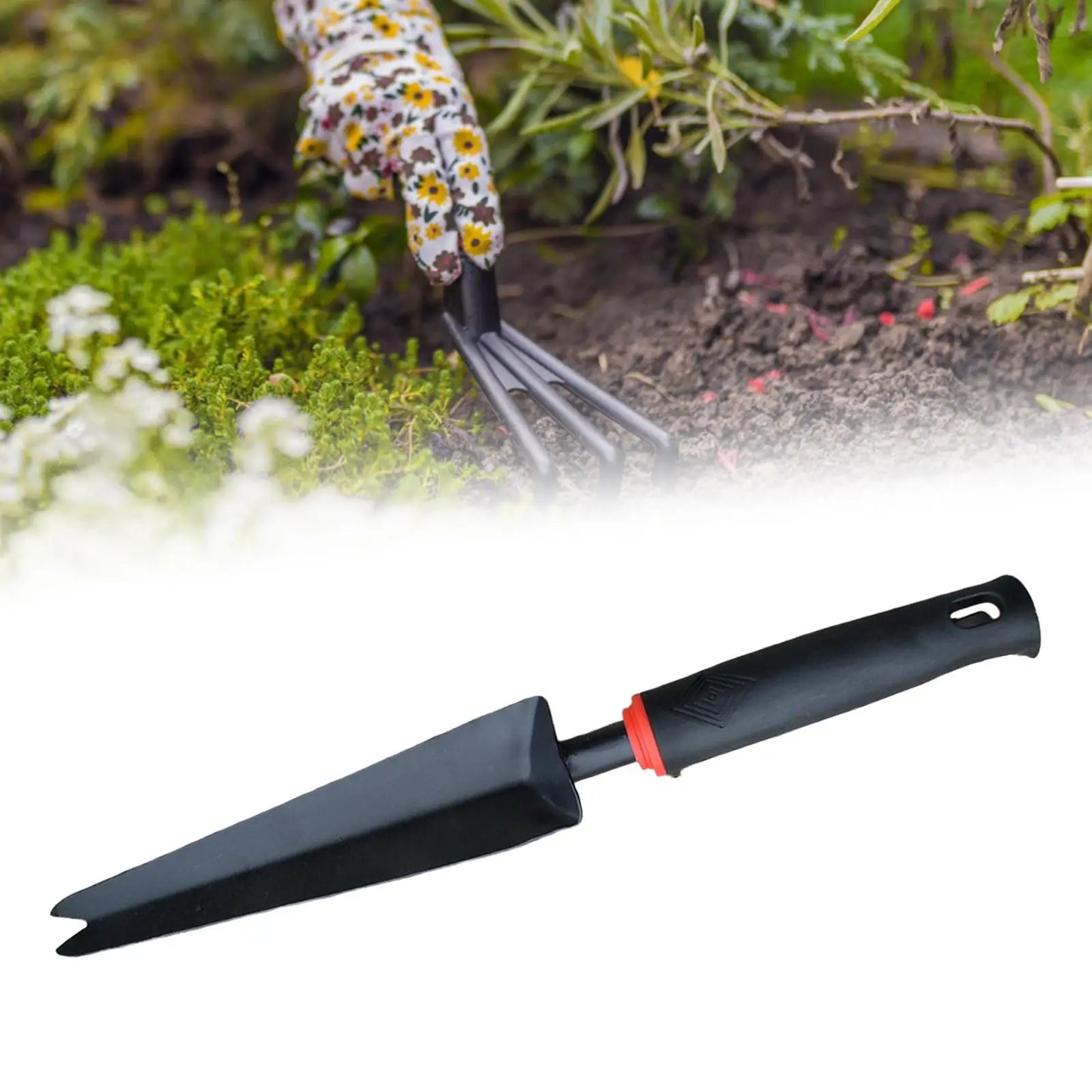 Ergonomic Weed Puller Tool for Garden Weeding and Transplanting